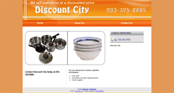 Desktop Screenshot of discountcityfc.com